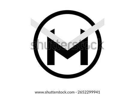 Vector Monero Icon On Coin Isolated.logo