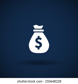 Vector money bag