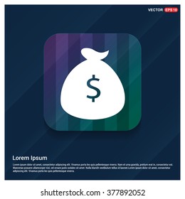 Vector Money Bag icon 