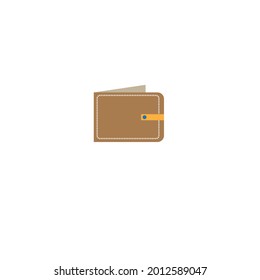vector money bag or purse or wallet minimalist illustration