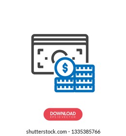Vector money Icon - Vector