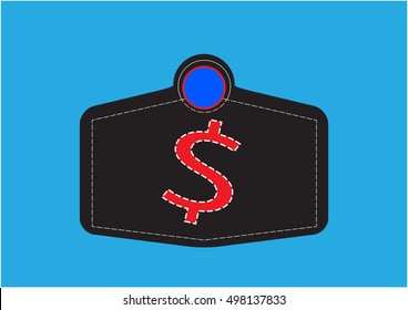 vector money icon dollar design, business background