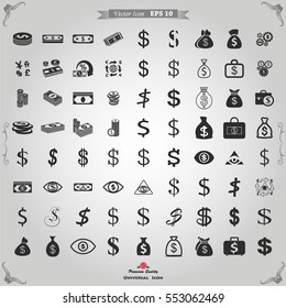 Vector Money icon Set