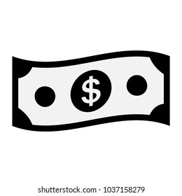 vector money icons, dollar