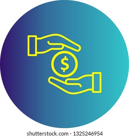 Vector Money saving Icon