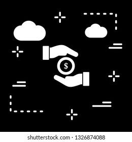  Vector Money saving Icon
