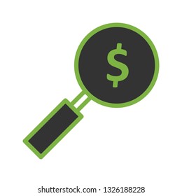  Vector Money Search Icon