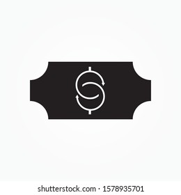 Vector money sign Icon design vector illustration