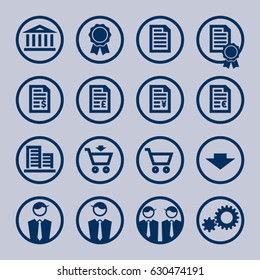 Vector money and transactions simple icons for web use