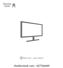 Vector monitor icon