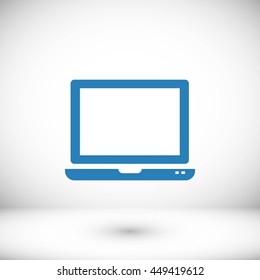 Vector monitor icon