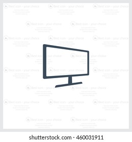 Vector monitor icon