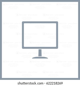 Vector monitor icon