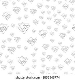Vector monochrome background from geometric elements. abstract pattern