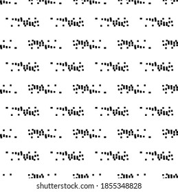 Vector monochrome background from geometric elements. abstract pattern