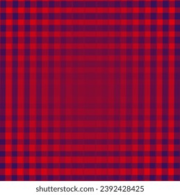 Vector monochrome geometric checkered pattern on a red background