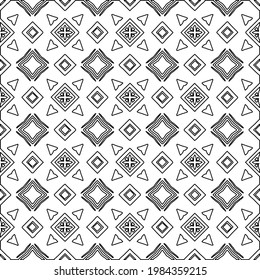 
Vector monochrome pattern, Abstract texture for fabric print, card, table cloth, furniture, banner, cover, invitation, decoration, wrapping.