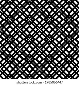 Vector monochrome pattern, Abstract texture for fabric print, card, table cloth, furniture, banner, cover, invitation, decoration, wrapping.