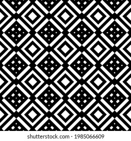 Vector monochrome pattern, Abstract texture for fabric print, card, table cloth, furniture, banner, cover, invitation, decoration, wrapping.