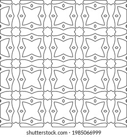 Patrón monocromo vectorial, textura abstracta para impresión de tela, tarjeta, mantel de mesa, mobiliario, banner, cubierta, invitación, decoración, envoltura.