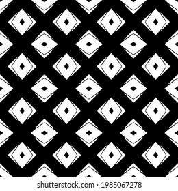 Vector monochrome pattern, Abstract texture for fabric print, card, table cloth, furniture, banner, cover, invitation, decoration, wrapping.