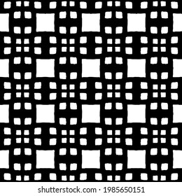 Vector monochrome pattern, Abstract texture for fabric print, card, table cloth, furniture, banner, cover, invitation, decoration, wrapping.