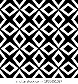 Vector monochrome pattern, Abstract texture for fabric print, card, table cloth, furniture, banner, cover, invitation, decoration, wrapping.