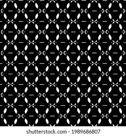Vector monochrome pattern, Abstract texture for fabric print, card, table cloth, furniture, banner, cover, invitation, decoration, wrapping.