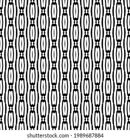 Vector monochrome pattern, Abstract texture for fabric print, card, table cloth, furniture, banner, cover, invitation, decoration, wrapping.