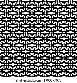 Vector monochrome pattern, Abstract texture for fabric print, card, table cloth, furniture, banner, cover, invitation, decoration, wrapping.