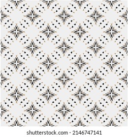 Vector monochrome pattern, Abstract texture for fabric print, card, table cloth, furniture, banner, cover, invitation, decoration, wrapping.