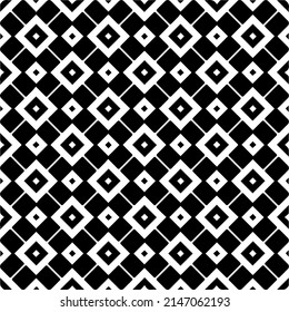 Vector monochrome pattern, Abstract texture for fabric print, card, table cloth, furniture, banner, cover, invitation, decoration, wrapping.
