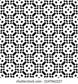 Vector monochrome pattern, Abstract texture for fabric print, card, table cloth, furniture, banner, cover, invitation, decoration, wrapping.
