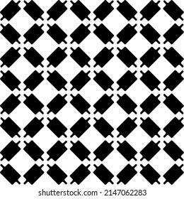 Vector monochrome pattern, Abstract texture for fabric print, card, table cloth, furniture, banner, cover, invitation, decoration, wrapping.