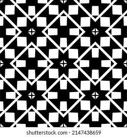 Vector monochrome pattern, Abstract texture for fabric print, card, table cloth, furniture, banner, cover, invitation, decoration, wrapping.