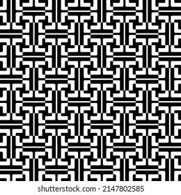 Vector monochrome pattern, Abstract texture for fabric print, card, table cloth, furniture, banner, cover, invitation, decoration, wrapping.