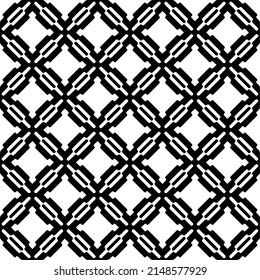 Vector monochrome pattern, Abstract texture for fabric print, card, table cloth, furniture, banner, cover, invitation, decoration, wrapping.