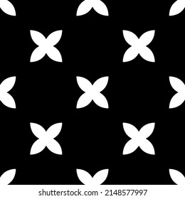 Vector monochrome pattern, Abstract texture for fabric print, card, table cloth, furniture, banner, cover, invitation, decoration, wrapping.