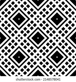 Vector monochrome pattern, Abstract texture for fabric print, card, table cloth, furniture, banner, cover, invitation, decoration, wrapping.