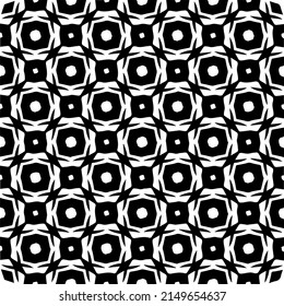Vector monochrome pattern, Abstract texture for fabric print, card, table cloth, furniture, banner, cover, invitation, decoration, wrapping.seamless repeating pattern.Black and 
white color.