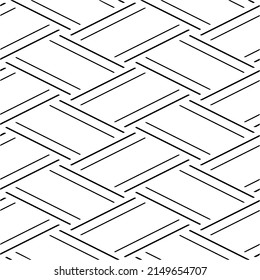 Vector monochrome pattern, Abstract texture for fabric print, card, table cloth, furniture, banner, cover, invitation, decoration, wrapping.seamless repeating pattern.Black and 
white color.