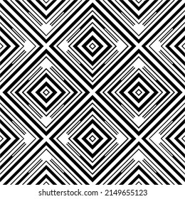 Vector monochrome pattern, Abstract texture for fabric print, card, table cloth, furniture, banner, cover, invitation, decoration, wrapping.seamless repeating pattern.Black and 
white color.