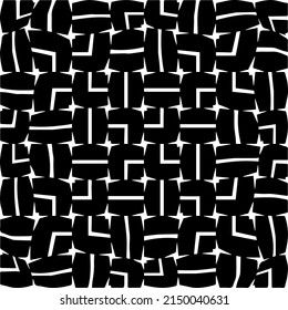 Vector monochrome pattern, Abstract texture for fabric print, card, table cloth, furniture, banner, cover, invitation, decoration, wrapping.seamless repeating pattern.Black and 
white color.