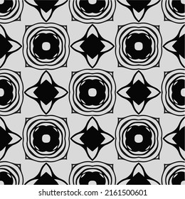 Vector monochrome pattern, Abstract texture for fabric print, card, table cloth, furniture, banner, cover, invitation, decoration, wrapping.seamless repeating pattern.Black and 
white color.