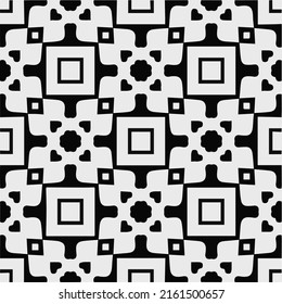 Vector monochrome pattern, Abstract texture for fabric print, card, table cloth, furniture, banner, cover, invitation, decoration, wrapping.seamless repeating pattern.Black and 
white color.
