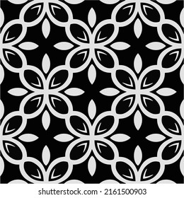 Vector monochrome pattern, Abstract texture for fabric print, card, table cloth, furniture, banner, cover, invitation, decoration, wrapping.seamless repeating pattern.Black and 
white color.
