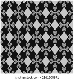 Vector monochrome pattern, Abstract texture for fabric print, card, table cloth, furniture, banner, cover, invitation, decoration, wrapping.seamless repeating pattern.Black and 
white color.