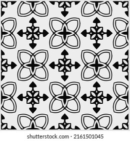 Vector monochrome pattern, Abstract texture for fabric print, card, table cloth, furniture, banner, cover, invitation, decoration, wrapping.seamless repeating pattern.Black and 
white color.
