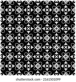 Vector monochrome pattern, Abstract texture for fabric print, card, table cloth, furniture, banner, cover, invitation, decoration, wrapping.seamless repeating pattern.Black and 
white color.
