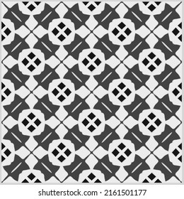 Vector monochrome pattern, Abstract texture for fabric print, card, table cloth, furniture, banner, cover, invitation, decoration, wrapping.seamless repeating pattern.Black and 
white color.